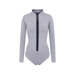Women's Vitality Bodysuit In Grey image 1
