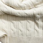 Sweater cashmere Cable White image 5