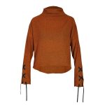 Orange Knitted Jumper image 2